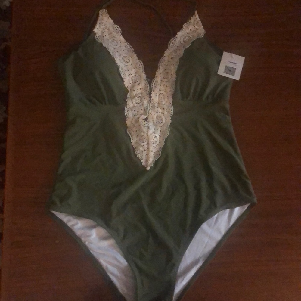 Green Bathing Suit